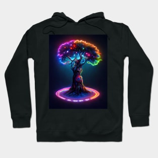 Cosmos Wishing Tree of Life and Dreams Hoodie